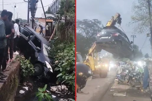 Jabalpur Car Accident News: जबलपुर में दर्दनाक हादसा… ड्राइविंग के दौरान हार्ट अटैक से गई जान
