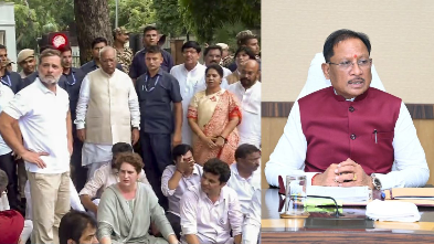 CM Vishnu Deo Sai: PM आवास पर प्रदर्शन को लेकर CM साय का राहुल गांधी पर हमला