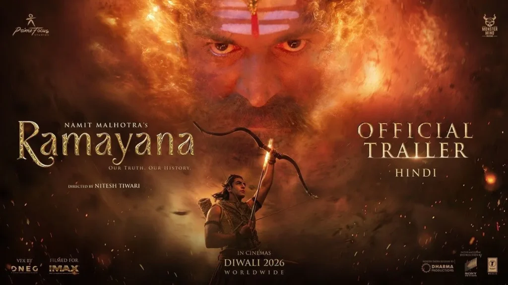 Ramayan Movie Trailer: ‘रामायण पार्ट 1’ का भव्य ट्रेलर रिलीज… रणबीर कपूर बने राम और यश बने रावण