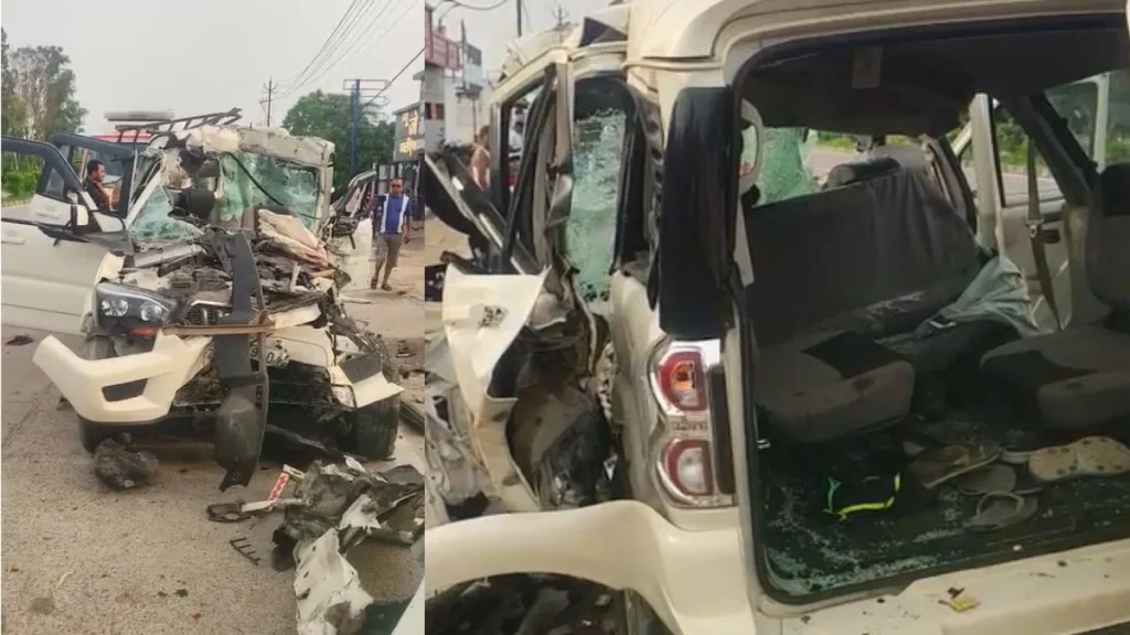 Kanpur Accident: तेज रफ्तार स्कॉर्पियो ट्रक में घुसी… 2 बच्चों समेत 3 की दर्दनाक मौत