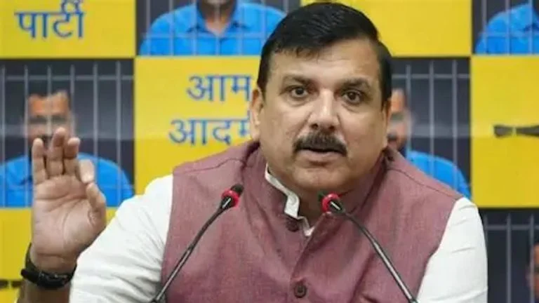 AAP सांसद संजय सिंह का सरकार पर हमला… बोले- पेसा कानून की हो रही अनदेखी