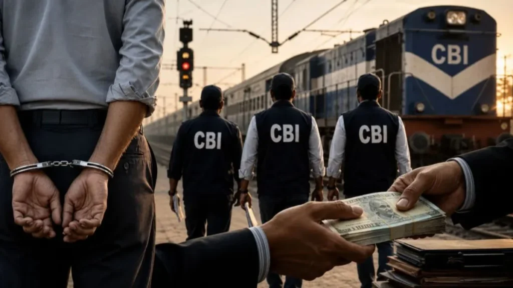 CG CBI Raid: CBI का बड़ा एक्शन… रेलवे अधिकारी रिश्वत मामले में गिरफ्तार