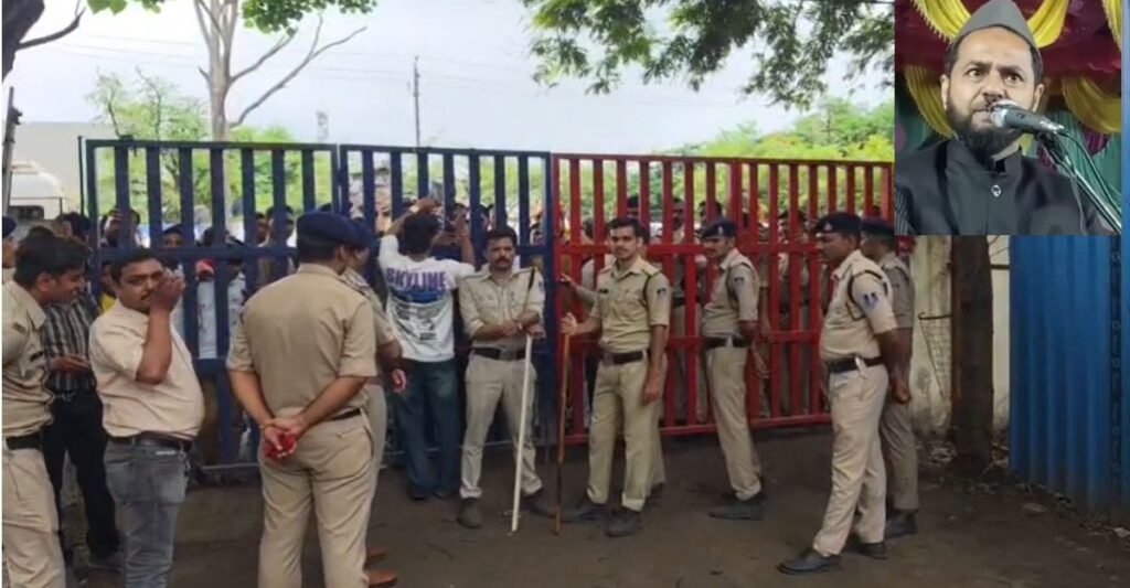 MP News: इंदौर में विरोध मौलाना जर्जिस के कथित विवादित बयान पर… थाने का घेराव