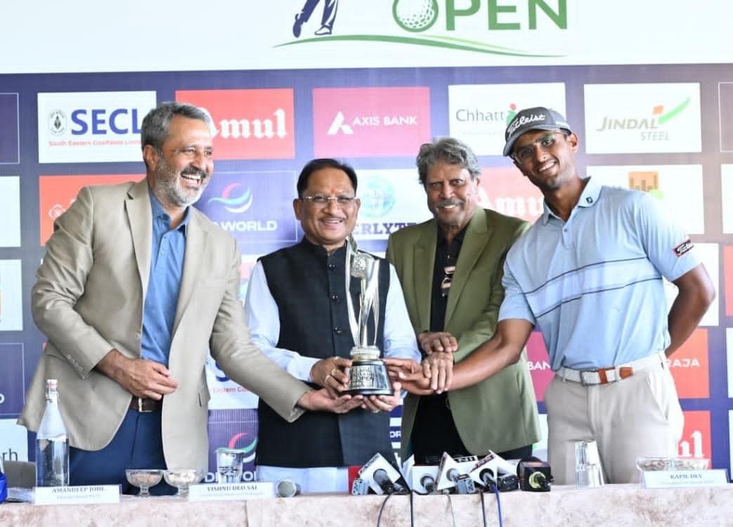 Chhattisgarh: नवा रायपुर ओपन 2026 से छत्तीसगढ़ में गोल्फ को मिलेगा नया मंच… CM साय ने ट्रॉफी का किया अनावरण