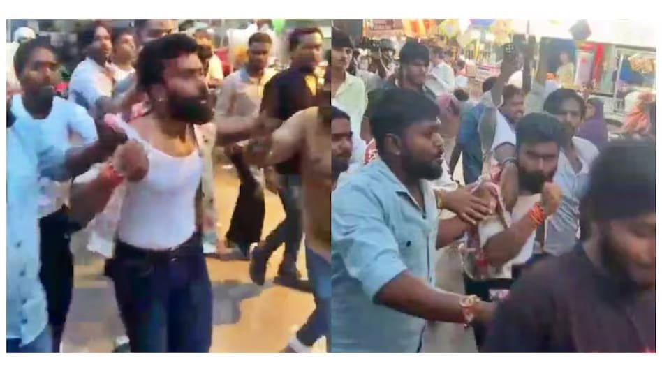 Sachin Raghav Assault: अलीगढ़ में करणी सेना नेता को दौड़ा-दौड़ाकर पीटा