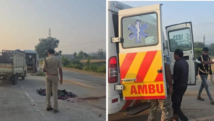 Sarguja Road Accident: सरगुजा में दर्दनाक सड़क हादसा… ट्रेलर की टक्कर से दो किशोरों की मौत