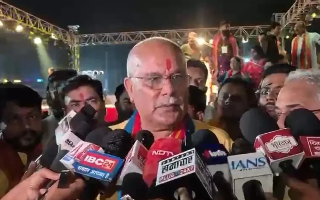 Bhupesh Baghel Statement: गरबे में मूर्ति पूजा पर सियासी घमासान… बीजेपी-कांग्रेस में बयानबाजी जंग तेज