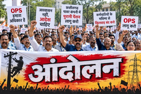 Employees Protest: पुरानी पेंशन पर पावर कर्मचारियों का बड़ा आंदोलन… सरकार से मांगा लिखित आदेश