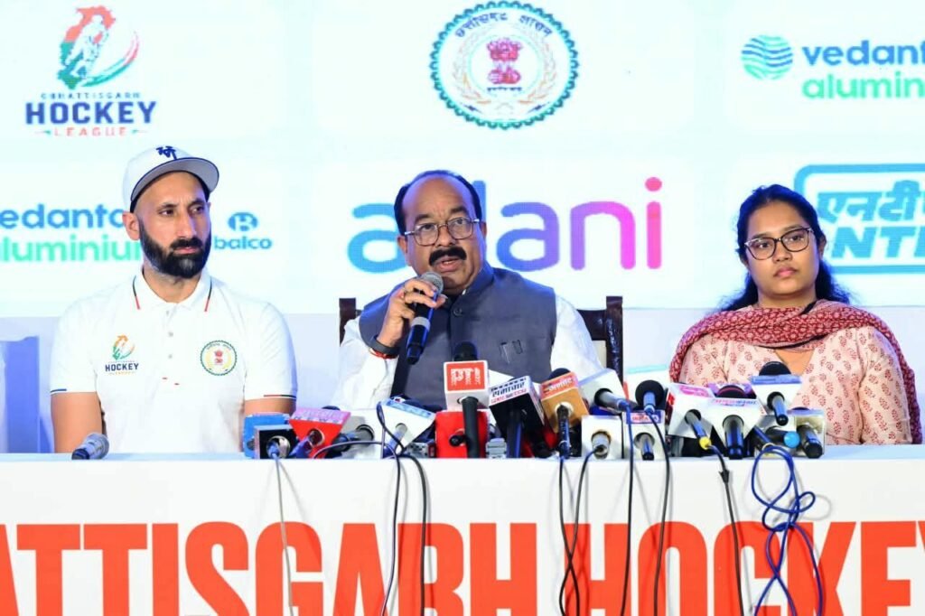 CG Hockey League: छत्तीसगढ़ हॉकी लीग की 6 टीमों का ऐलान… सरदार सिंह बने एंबेसडर