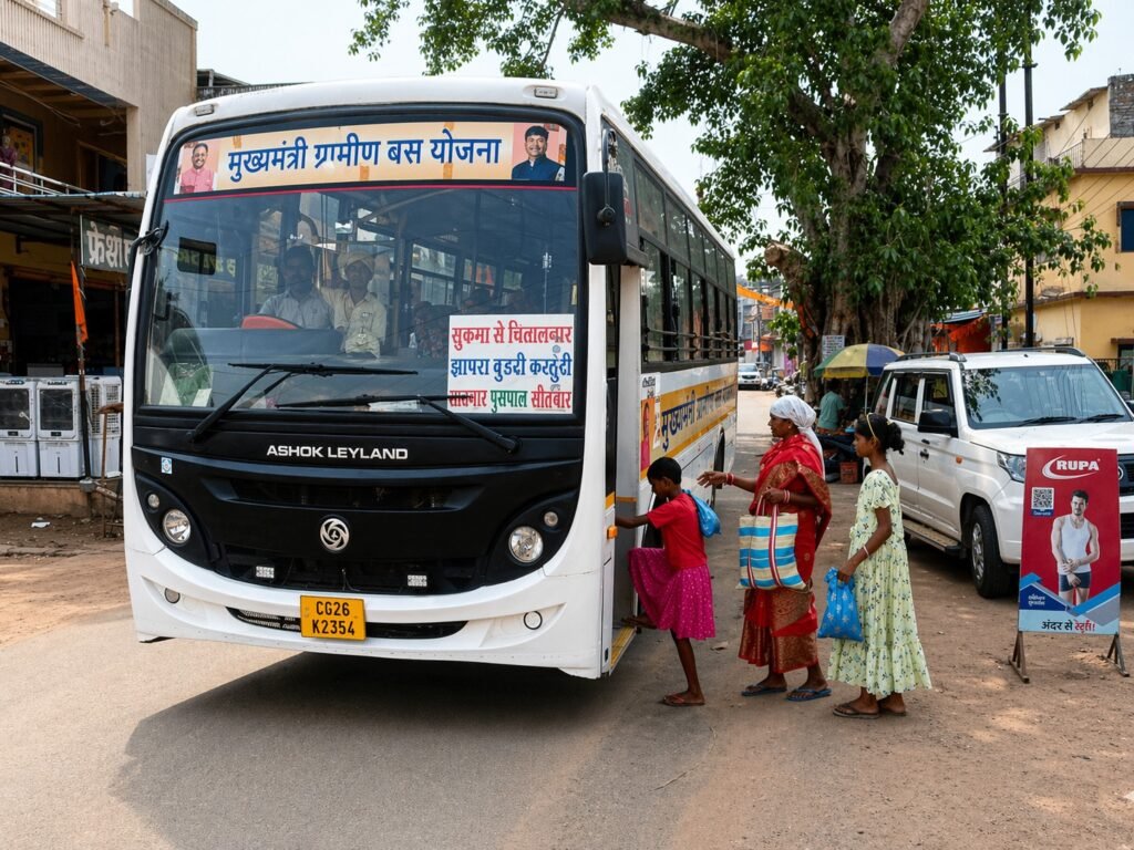 मुख्यमंत्री ग्रामीण बस योजना का एक साल पूरा… 850 गांवों तक पहुंची बस सेवा