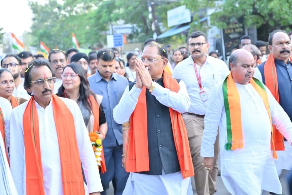 Nasha Mukti Abhiyan: रायपुर में नशामुक्ति पदयात्रा… CM साय ने युवाओं से की नशे से दूर रहने की अपील